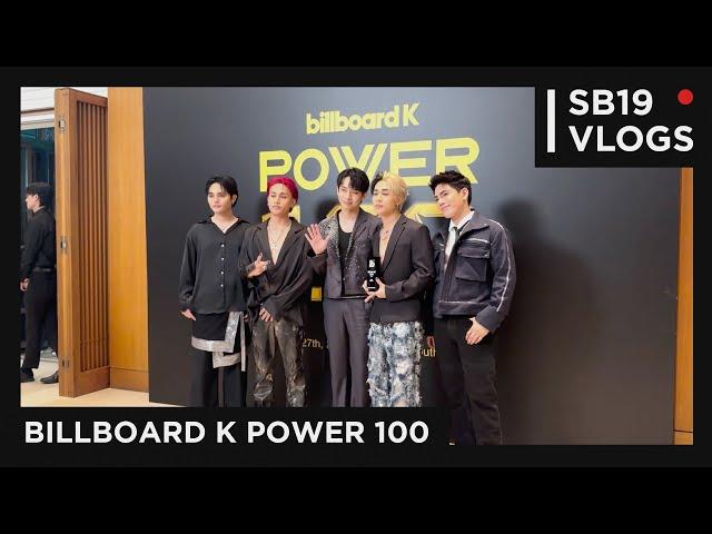 [SB19 VLOGS] Billboard K POWER 100