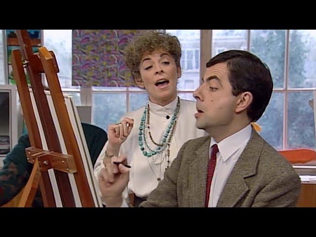 Art Class With Bean! | Mr Bean Live Action | Funny Clips | Mr Bean