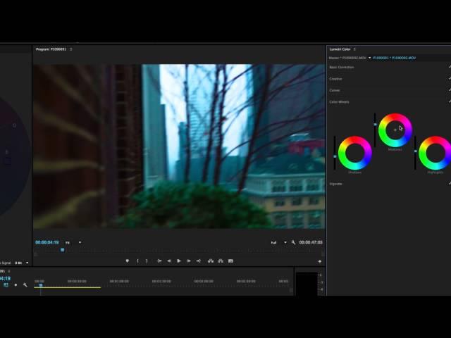 The Lumetri Color Panel and Color Correcting in Premiere Pro CC 2015