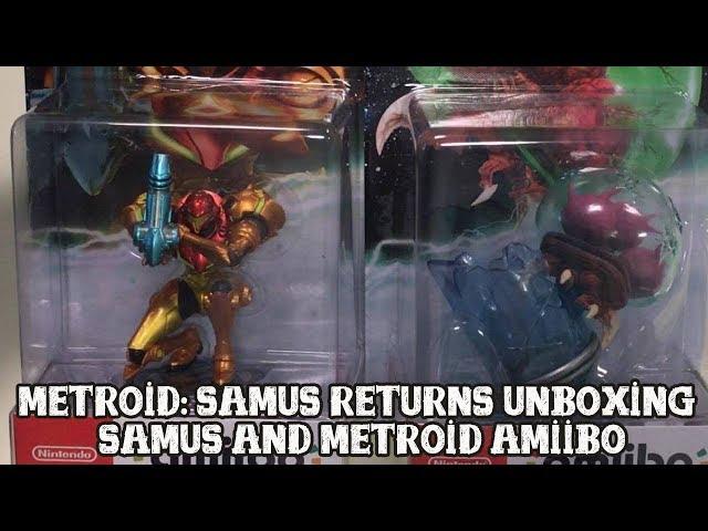 [Amiibo] Metroid - unboxing and comparison