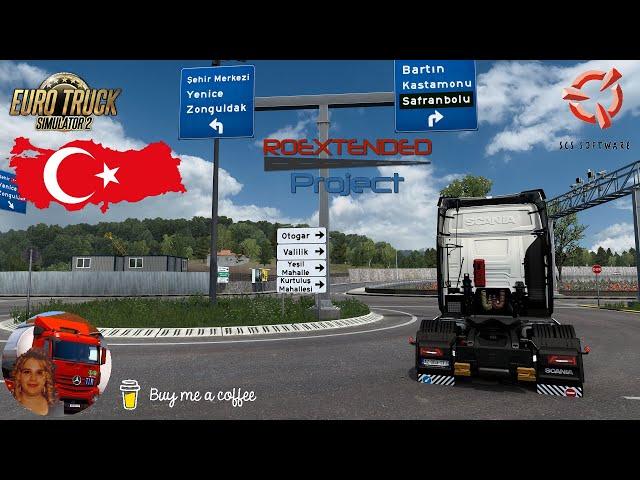 Euro Truck Simulator 2 (1.54) Scania Next Gen by Eugene Delivery to Turkey Roextended + DLC's & Mods