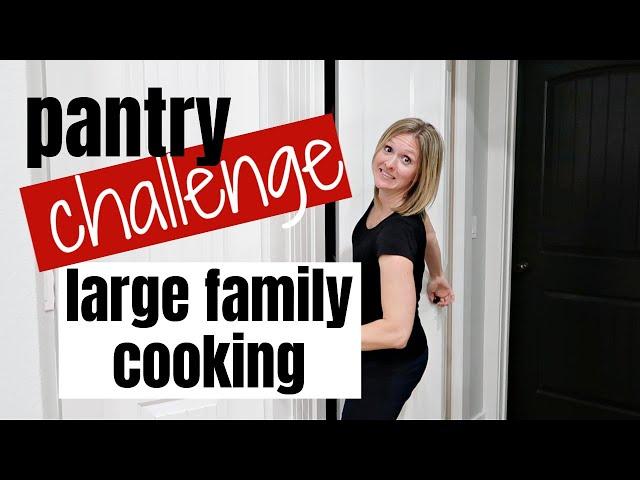 CLEAN OUT PANTRY CHALLENGE COOK WITH ME | JANUARY 2022 | FRUGAL FIT MOM