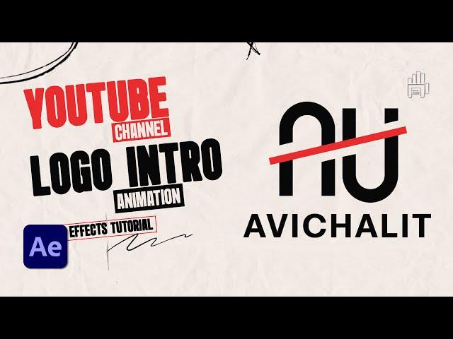 Logo Animation for YouTube Channel Intro in After Effects Tutorial | Logo Motion Design