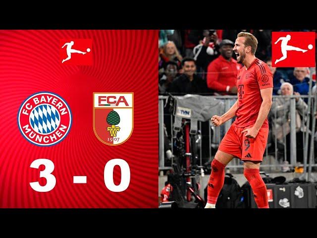 Bayern München - FC Augsburg | 3:0 | Zusammenfassung | Bundesliga 2024-25 | bayern augsburg