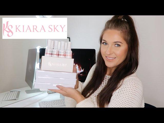 Kiara Sky Nail Haul! Everything You Need To Do SALON Nails At Home