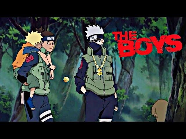 Naruto Funny Moments  In Hindi || kakashi thug life moment  || Naruto thug life #naruto