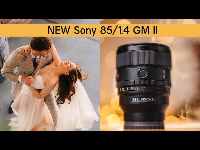 Sony 85mm f/1.4 GM II for Weddings - Hands-On Review (vs Sony 85/1.4 GM)