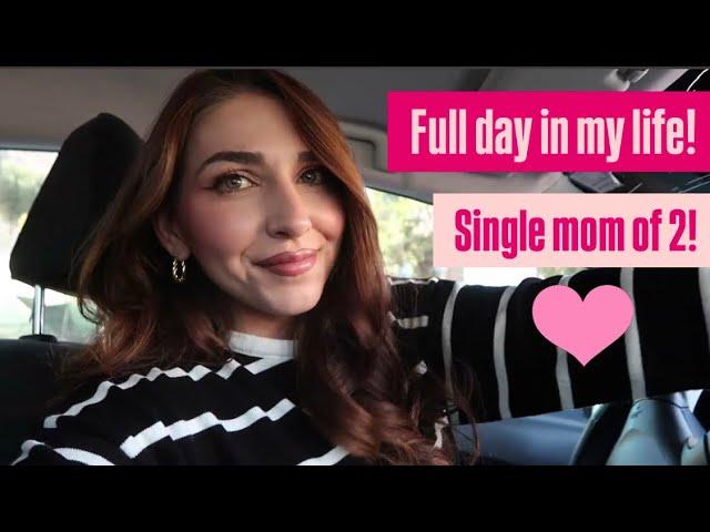 Spend the day with me! - Single mom of 2 day in the life! ||Violetta Louloudia!