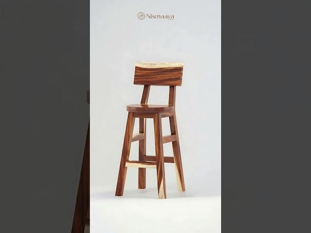 Buy Stylish Bar Stools on Sale Now!| Wooden Bar Stool Design | Nismaaya Decor