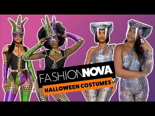 Trying WILD Fashion Nova Halloween Costumes!