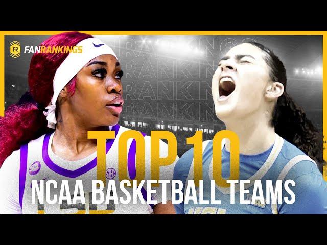 Top 10 Best Women College Basketball Teams March Madness Rankings (2024-2025 Season)