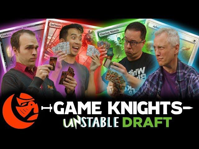 Unstable Draft w/ Mark Rosewater | Game Knights 13 | Magic: the Gathering Gameplay
