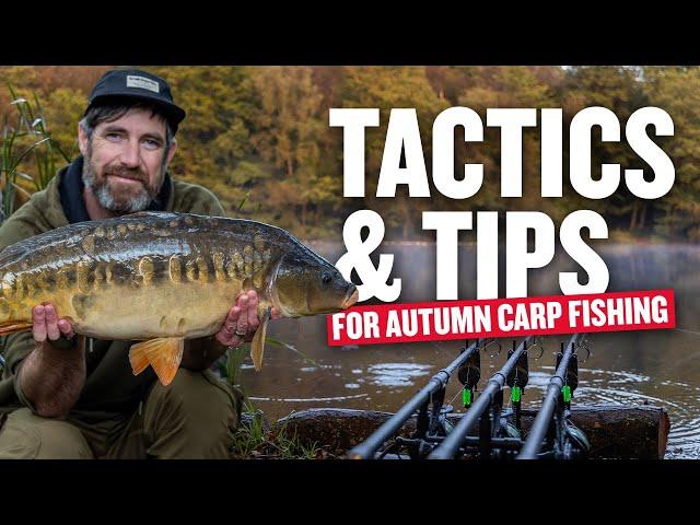 Carp Fishing Autumn Tactics with Simon Dew