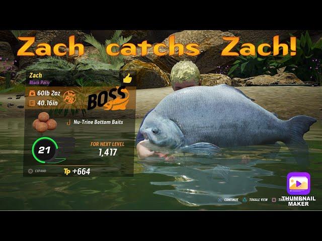 The Catch Carp and Coarse - Zach Catches Zach The Pacu