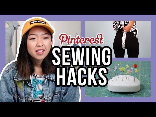 10 Sewing Hacks from Pinterest!