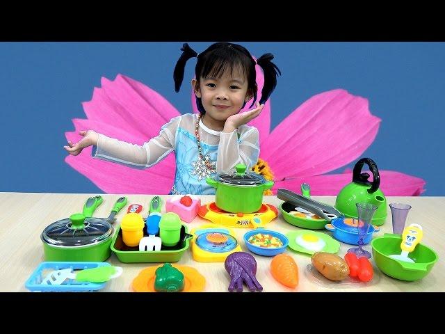 Cooking Kitchen Playset For Kids  AnAn ToysReview TV 