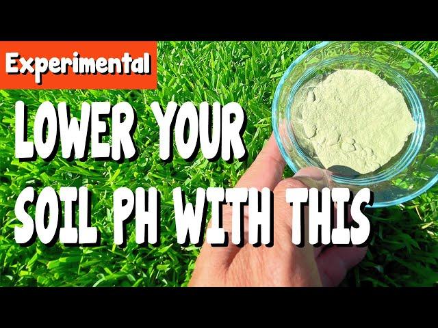 Lower Soil PH with Powdered Sulfur