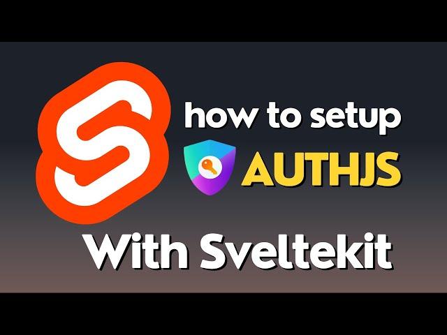 Setting up AuthJS with Sveltekit 2.0