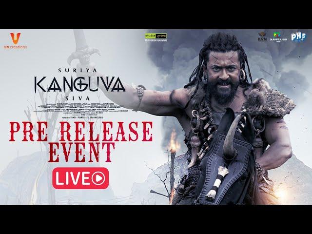 Kanguva Pre Release Event LIVE | Suriya | Siva | Bobby Deol | Disha Patani | DSP | UV Creations