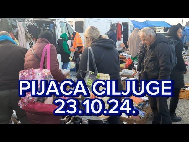 PIJACA CILJUGE, ŽIVINICE, PUNA KAO ŠIBICA, 23.1O.2024.