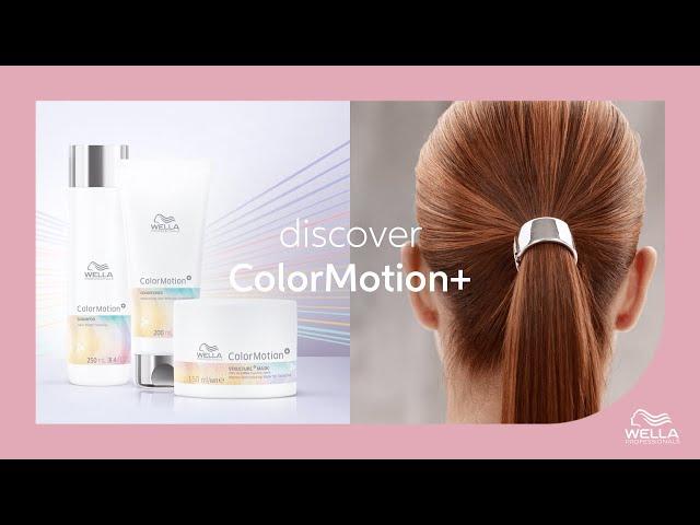 Introducing ColorMotion+, Our Color Care & Strengthening line | Wella Professionals