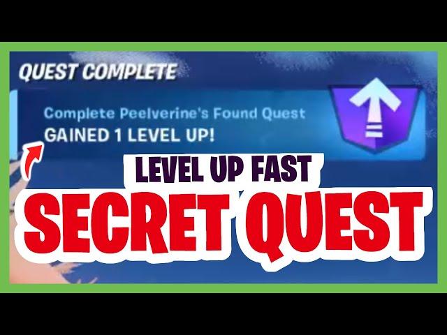 Fortnite Secret Quest Chapter 5 Season 4 | Fast way to level up in fortnite