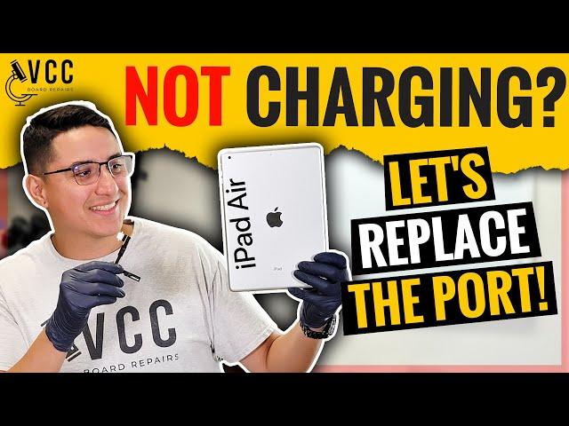 Is your iPad Not Charging? It's The Charging Port! Here's How To Fix It.