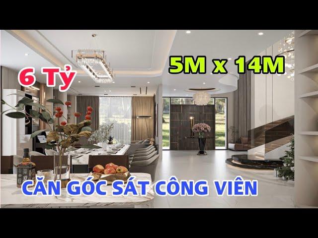 Bán nhà Gò Vấp - CĂN GÓC 5M x 14M rất đẹp , có phòng ngủ dưới trệt ngay Cụm trường học và công viên