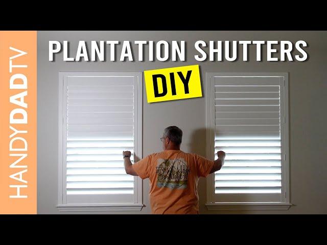 Do It Yourself PLANTATION SHUTTERS