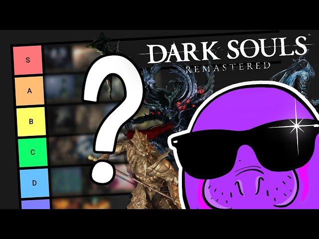 Fudj's Dark Souls 1 Boss Tier List