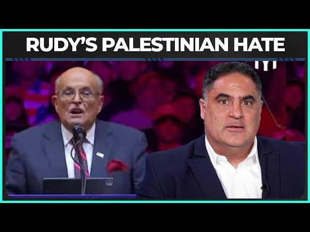 Rudy Giuliani Lets His Palestinian Hate Fly Freely