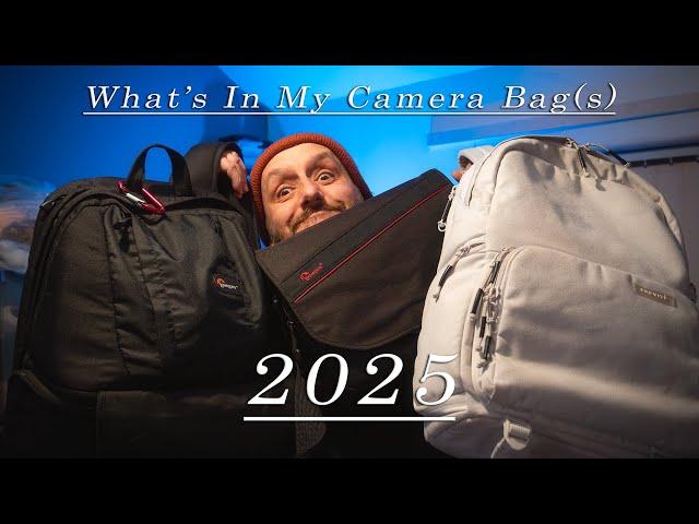 What's In My Camera Bag (s) for 2025!?