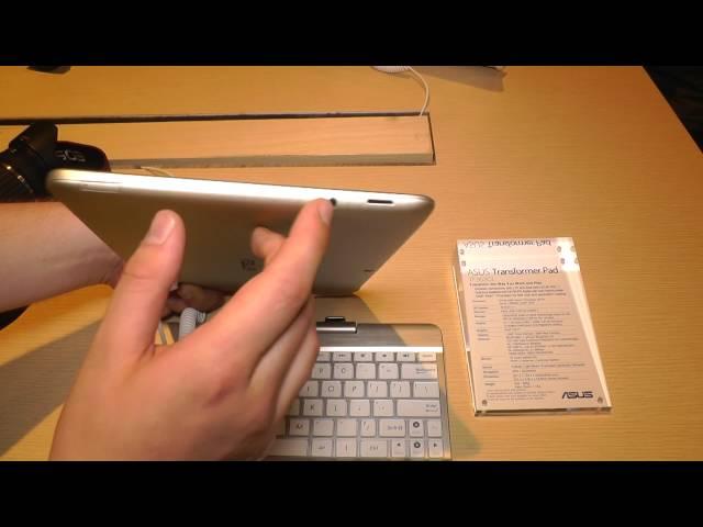 ASUS Transformer Pad TF303CL Hands On + Quick Review