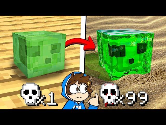 ¡Minecraft PERO Cada MUERTE es MAS REALISTA!  SPARTA356 MINECRAFT PERO