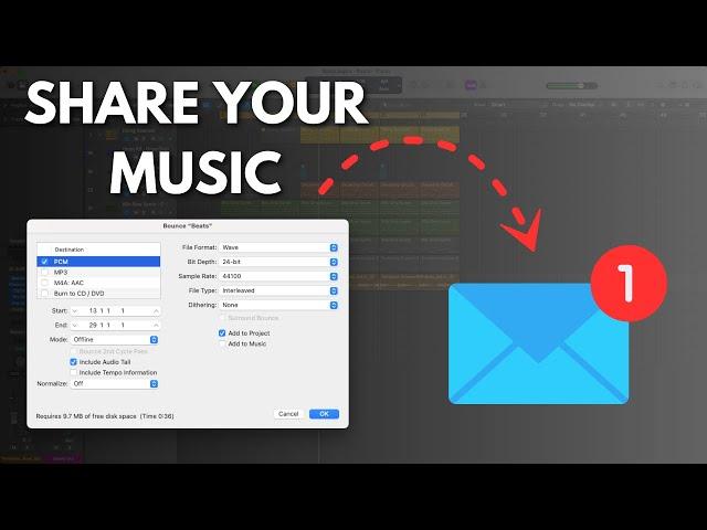 Ready to Share Your Song w/ the World? How to Bounce in Logic Pro
