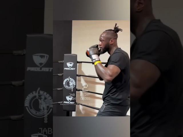 Work your 1-2 Combo like Deontay Wilder… 