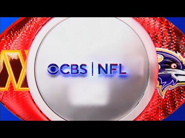 NFL on CBS intro | WSH@BAL | 10/13/2024