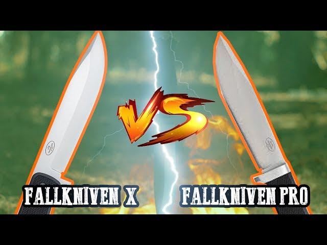 FALLKNIVEN-X VS FALLKNIVEN PRO | Best Fallkniven knife?!