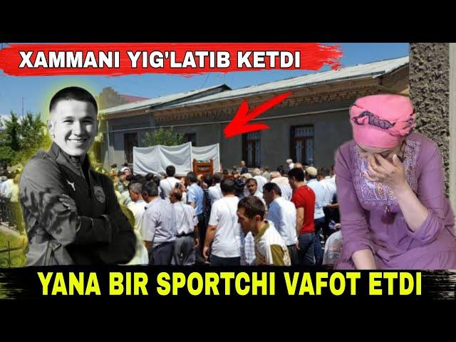 АФСУС ! ЯНА БИТТА СПОРТЧИДАН АЙРИЛДИК, ХАММАГА САБР ТИЛАЙМИЗ...