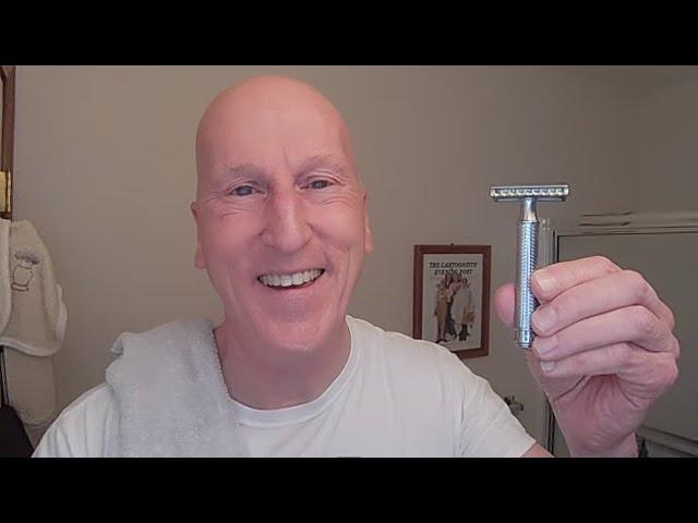 A shave with the Muhle R41 Safety Razor.  Is it as aggressive as they say it is?