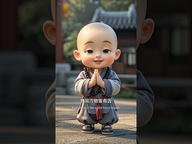 世间万物皆有因，因果循环不由人。种善因得善果，种恶因受恶果。但行好事，莫问前程…#佛教 #佛法 #佛语 #学佛 #修行 #感悟 #禅悟 #小和尚 #禅意生活 #佛法修炼 #佛法启示 #佛法智慧 #佛学