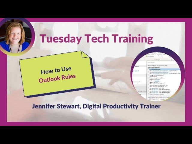 How to Use Outlook Rules