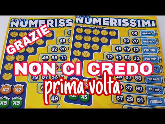 GRATTA E VINCI/ SUPER NUMERISSIMI/ SCRATCH IT.