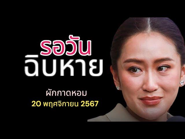 รอวัน ฉิบหาย ผักกาดหอม 20 พฤศจิกายน 2567