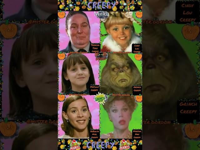 Matilda Creepy Vs El Grinch Creepy/TikTok Bad Romance Challenge Terror Humor. #shorts YouTube