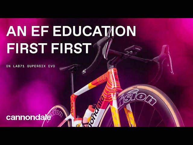 Cannondale x EF Pro Cycling | 2024 LAB71 SuperSix EVO