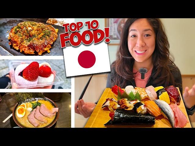 10 MUST TRY Japanese Food for First Time Travelers! (&Foodies)