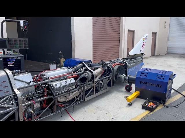 The quest for 500mph testing BAE 499ciu twin turbo engine on mainline dyno