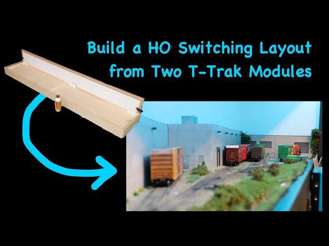 Build an HO Switching Layout from T-Trak Modules