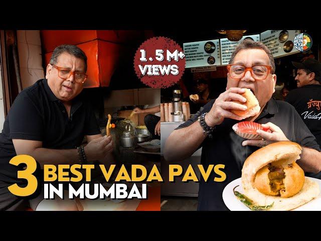 MUST TRY VADA PAVS IN MUMBAI | MUMBAI STREET FOOD | KUNAL VIAJAYAKAR